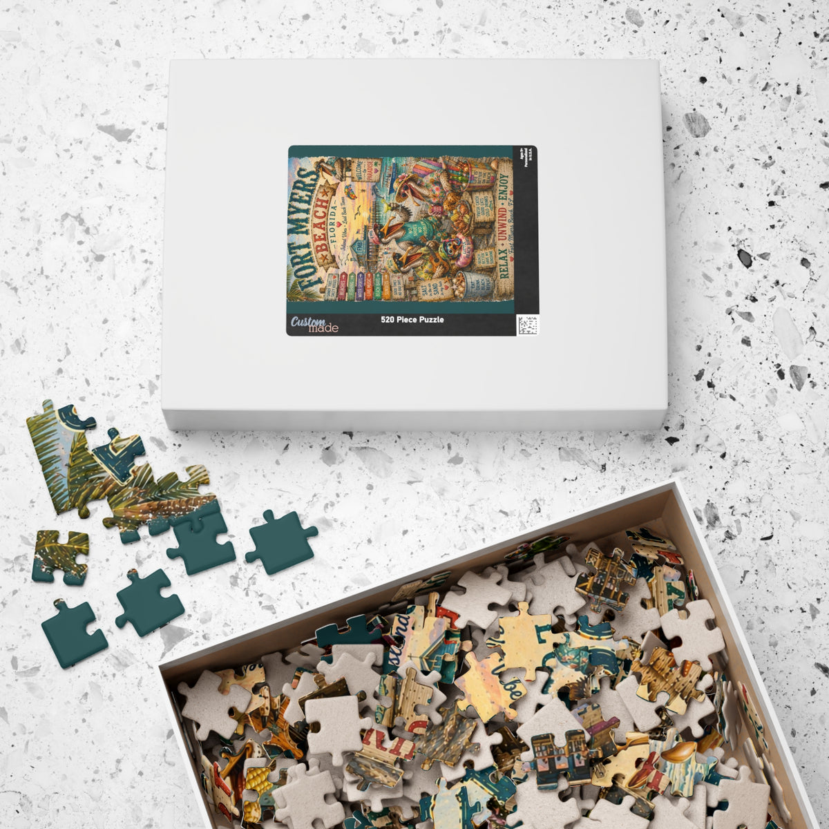 Fort Myers Beach Florida jigsaw puzzle, alternate view 7