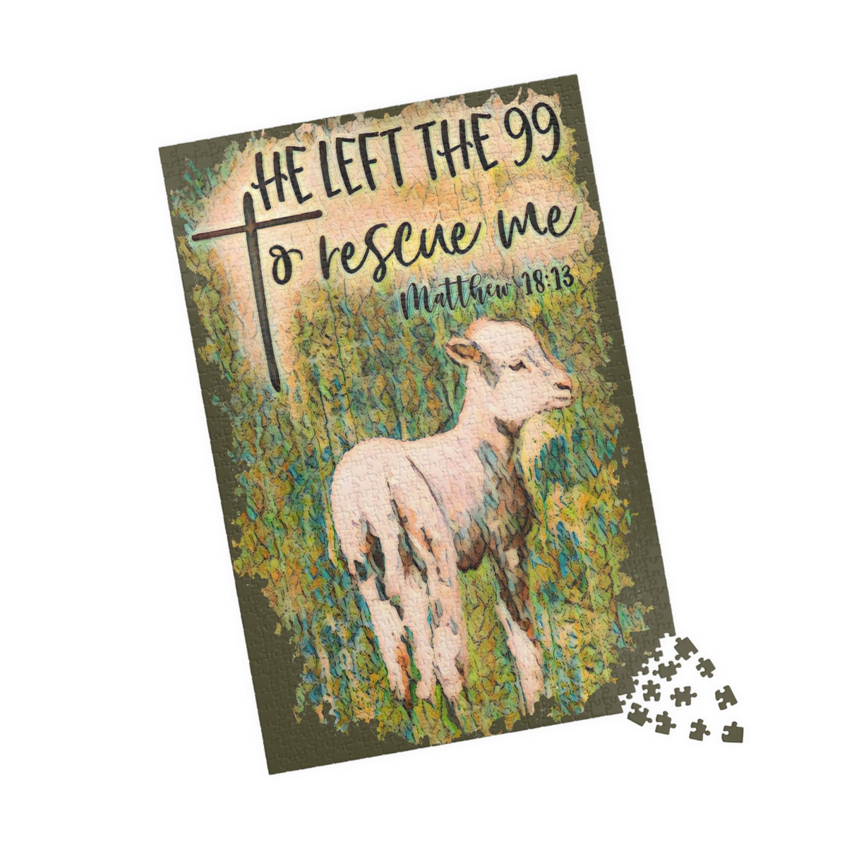 He Left the 99 jigsaw puzzle, alternate view 3