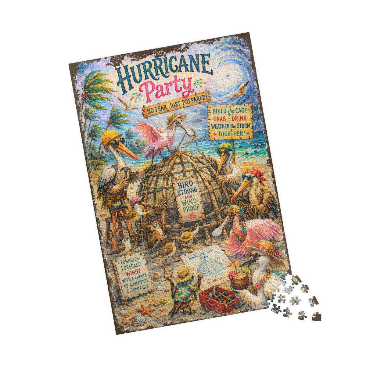 Hurricane Party jigsaw puzzle, alternate view 3