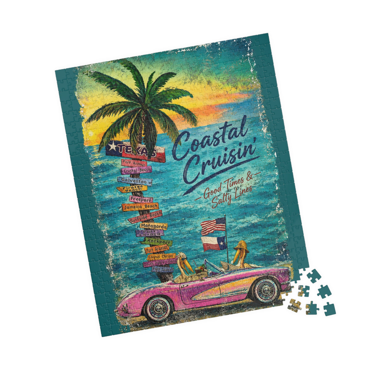 Coastal Cruisin' jigsaw puzzle, alternate view 6