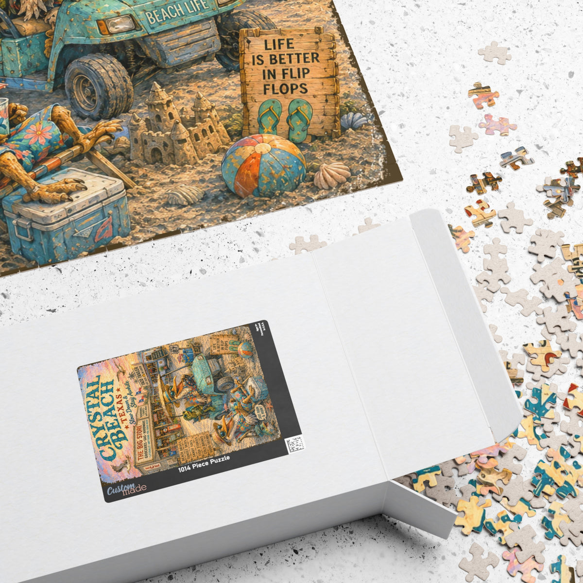 Crystal Beach Big Store & Taco Trailer jigsaw puzzle, alternate view 4