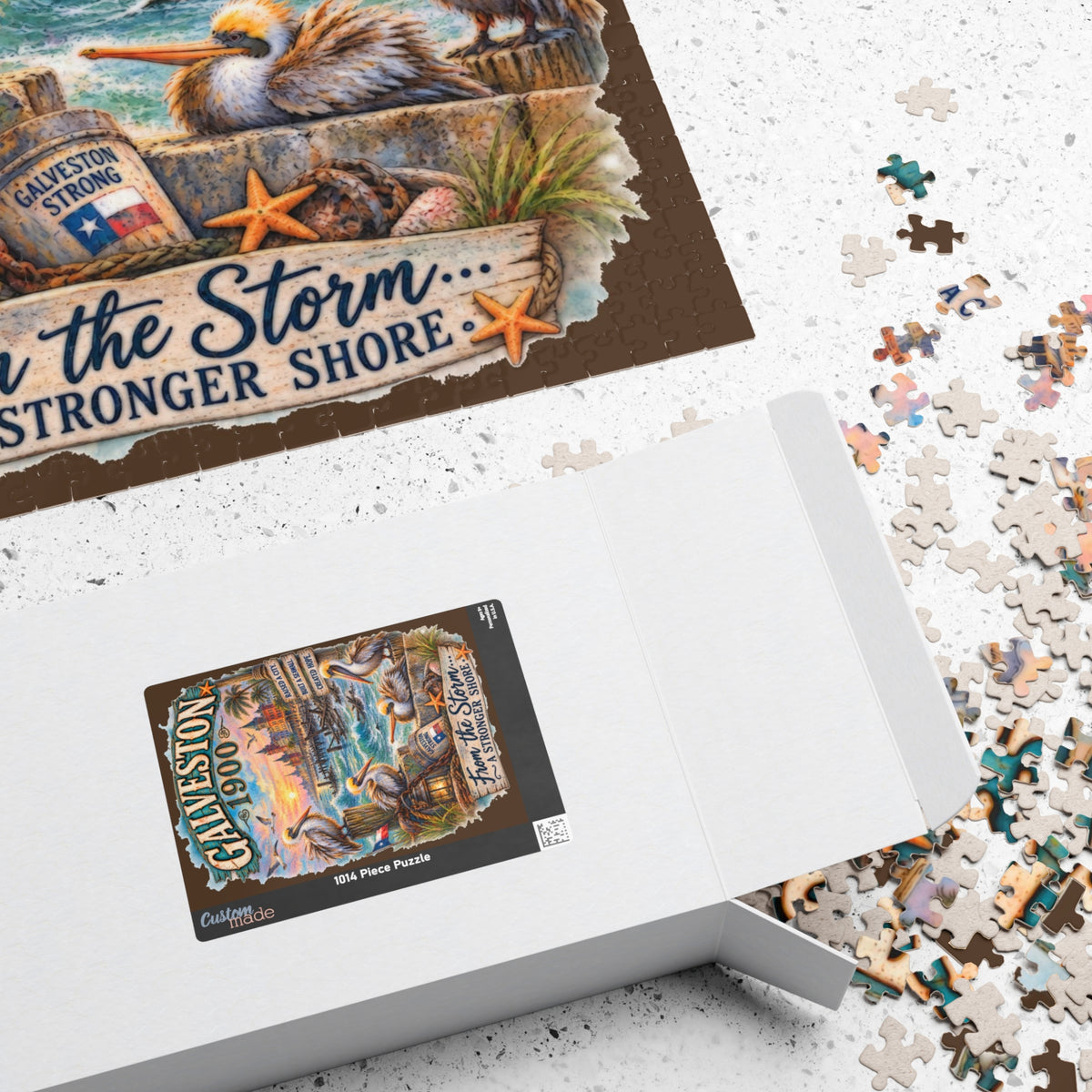 Galveston 1900 Storm jigsaw puzzle, alternate view 4