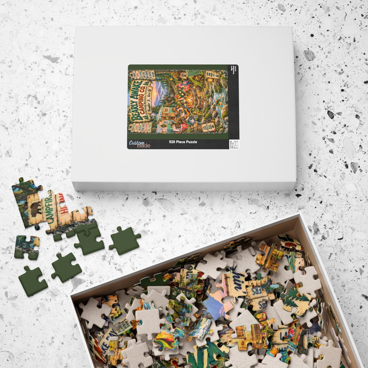The Bearly Awake Camping Co. Jigsaw Puzzle