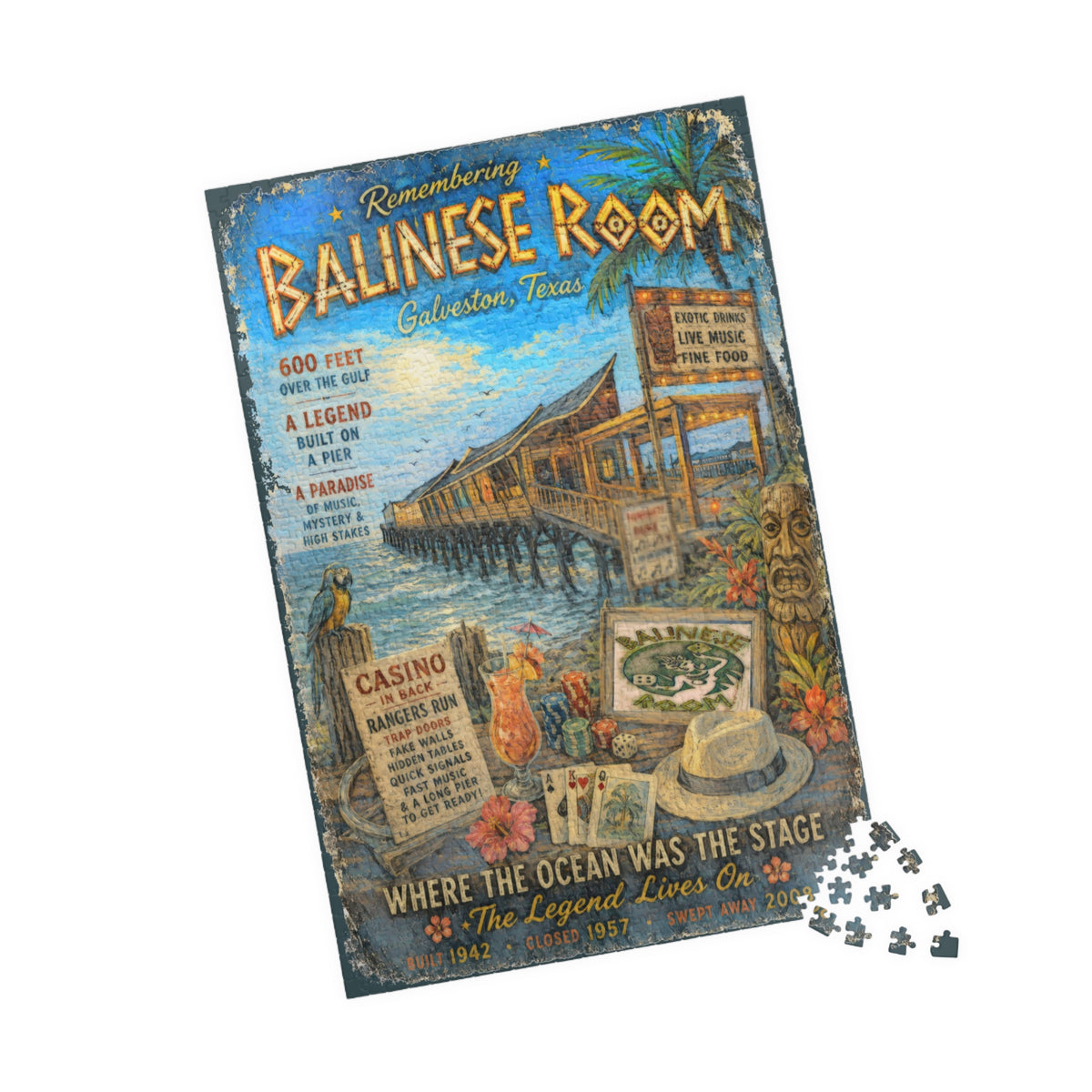 Remembering the Balinese Room jigsaw puzzle, alternate view 3