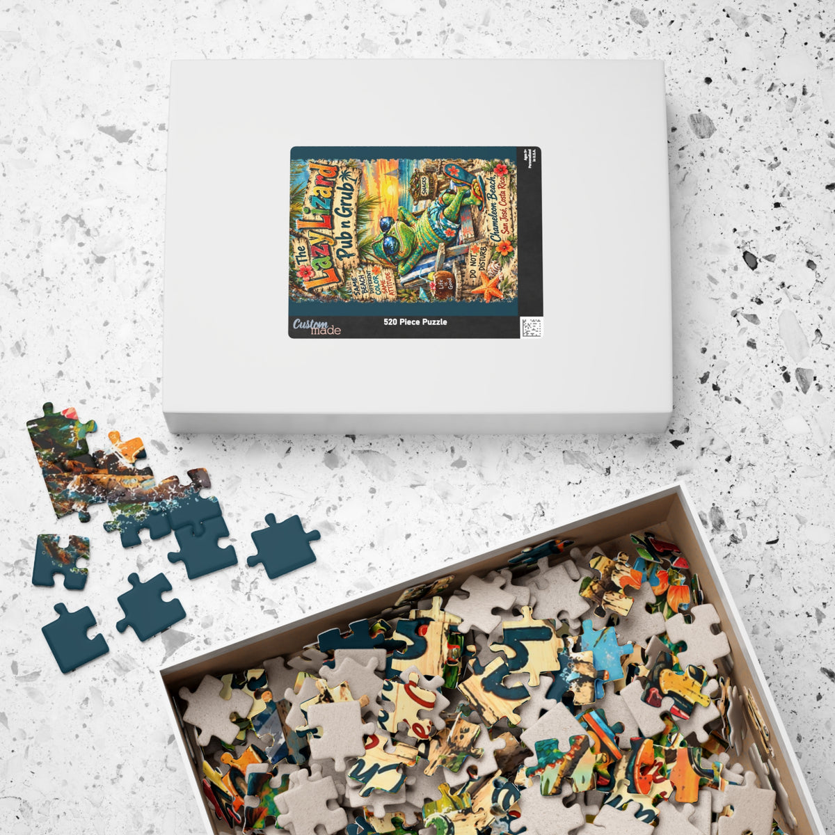 The Lazy Lizard Pub n Grub Jigsaw Puzzle
