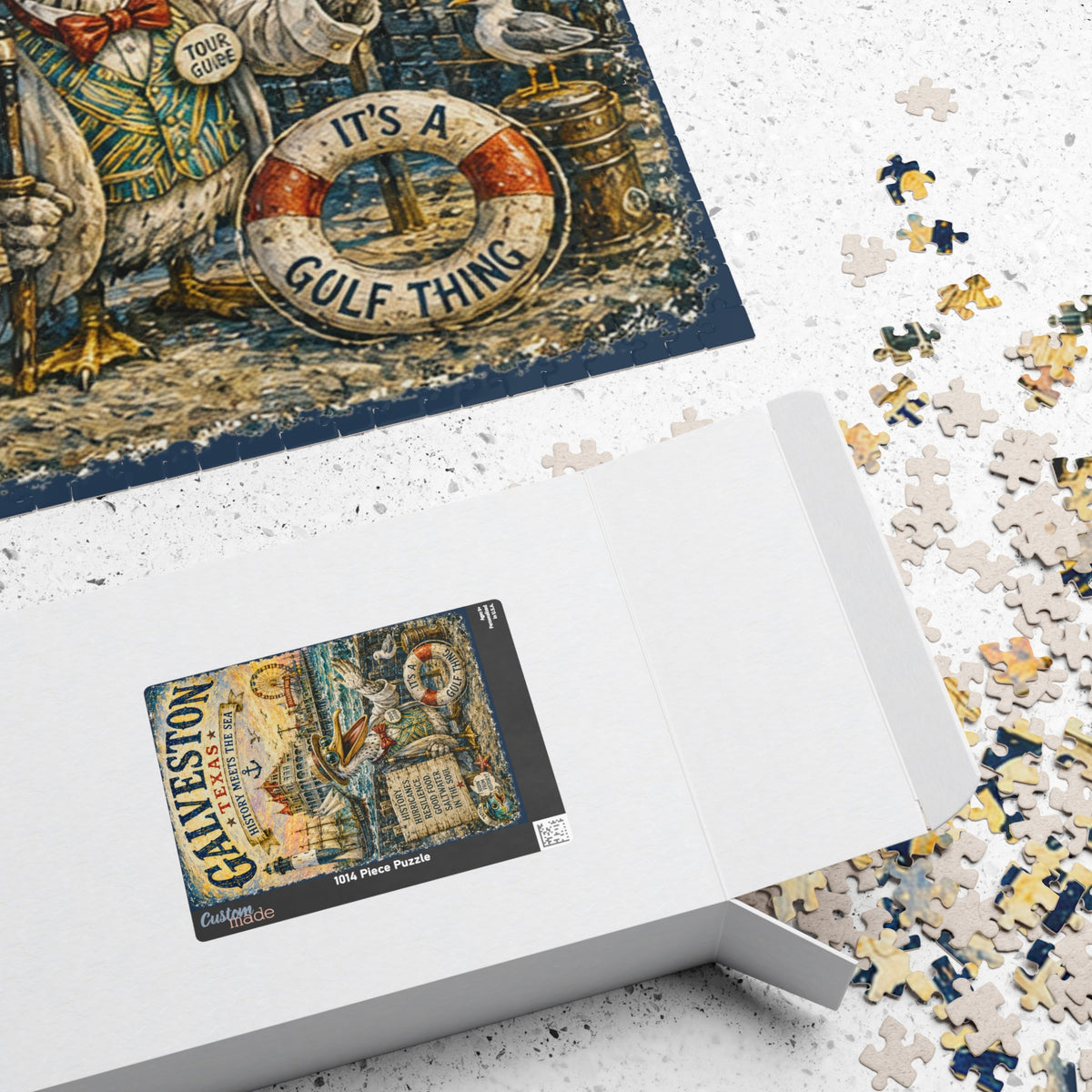 Galveston Texas jigsaw puzzle, alternate view 4