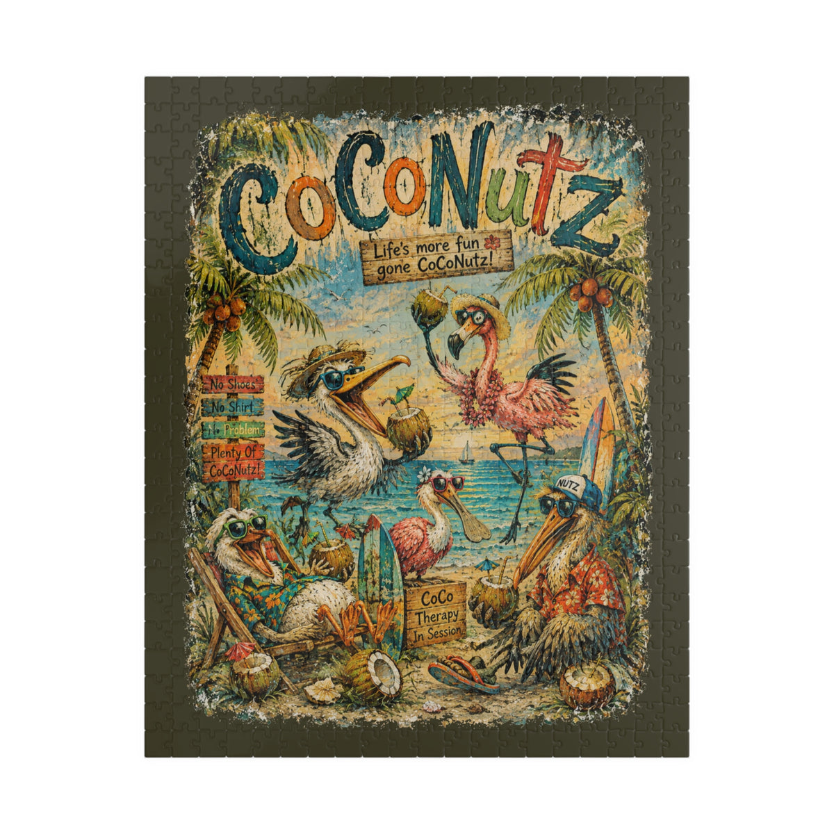 CoCoNutz jigsaw puzzle, alternate view 1