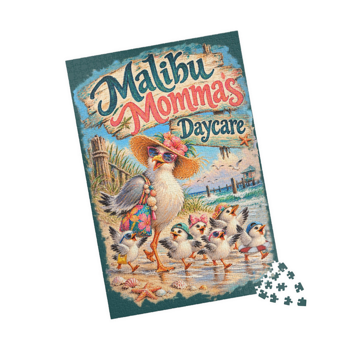 Malibu Mommas Daycare Jigsaw Puzzle