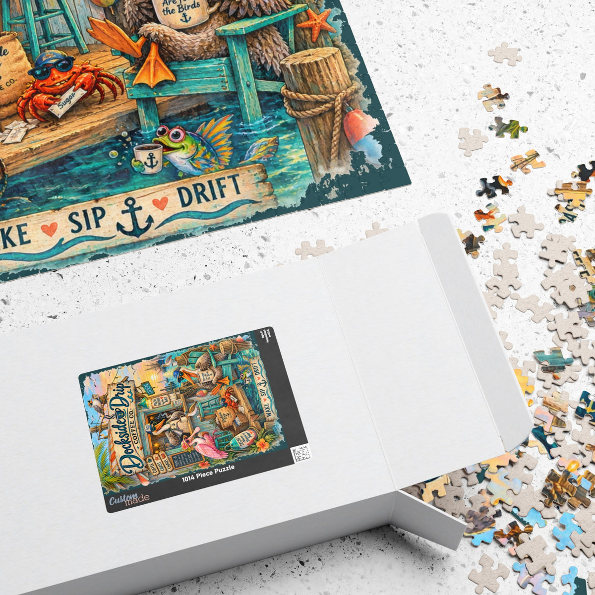Dockside Drip Coffee Co. jigsaw puzzle, alternate view 4