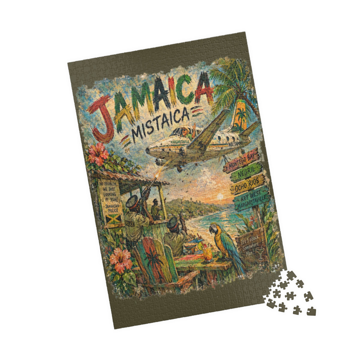 Jamaica Mistaica jigsaw puzzle, alternate view 3