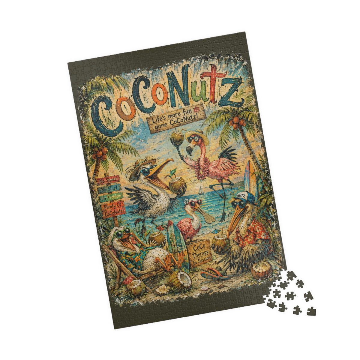 CoCoNutz jigsaw puzzle, alternate view 3
