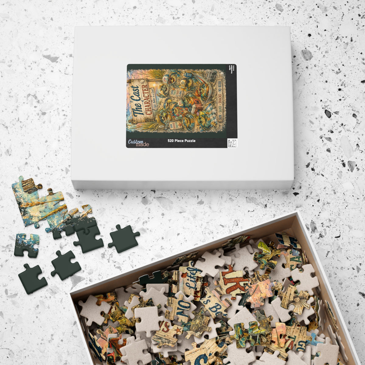 The Cast of Character jigsaw puzzle, alternate view 7