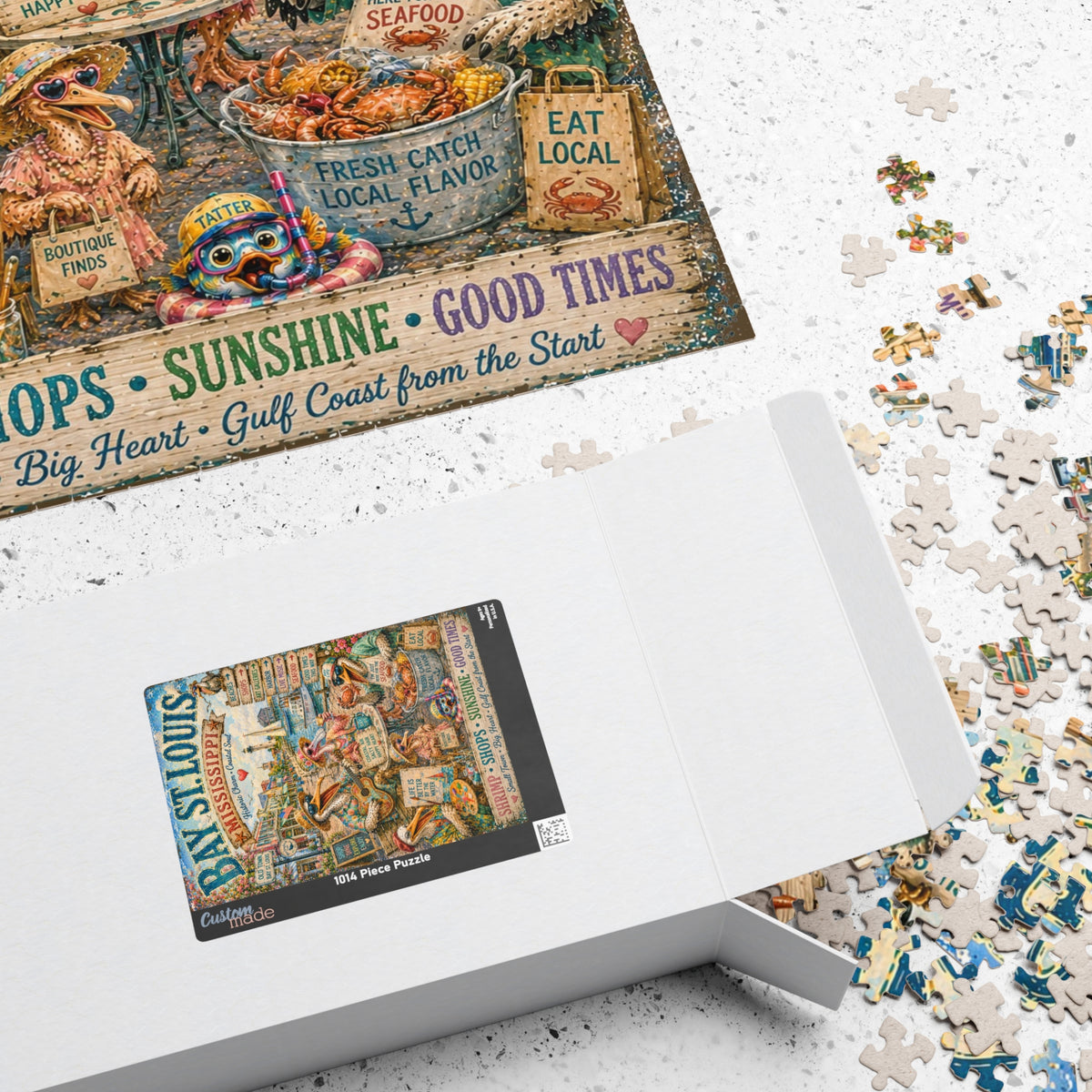 Bay St. Louis Mississippi jigsaw puzzle, alternate view 4