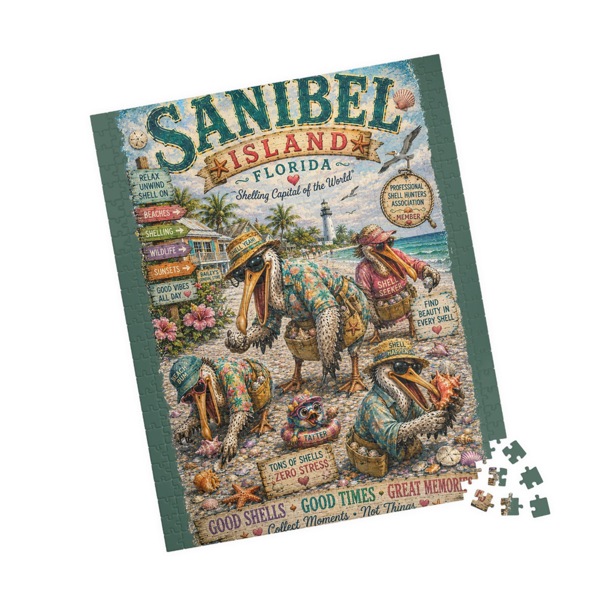 Sanibel Island Florida jigsaw puzzle, alternate view 6