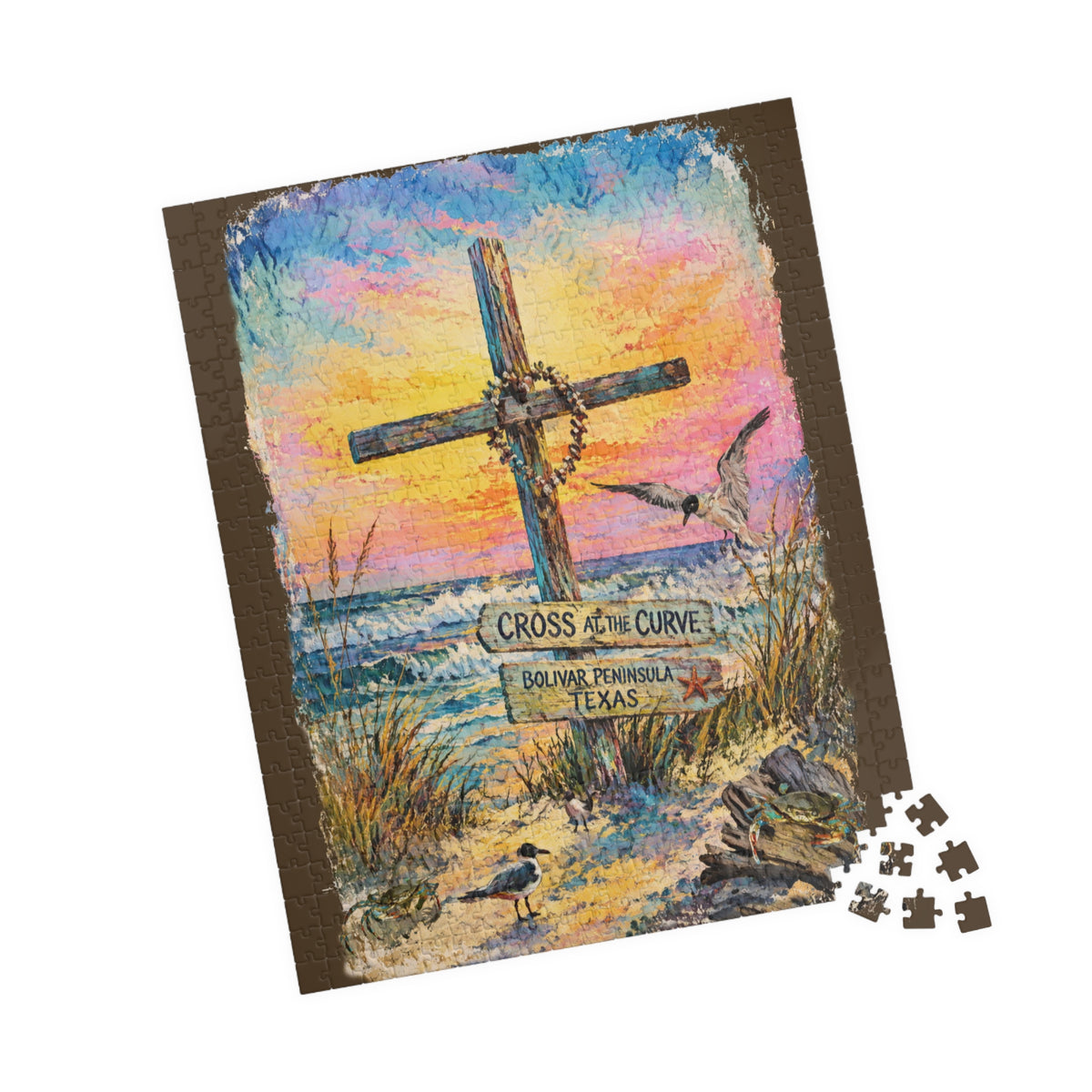 Cross at the Curve jigsaw puzzle, alternate view 6