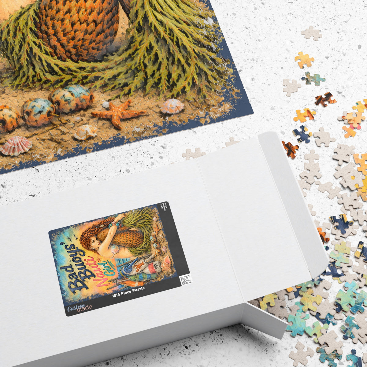 Bad Buoys' Nauti Girl jigsaw puzzle, alternate view 4