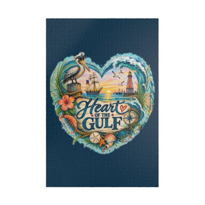 Heart of the Gulf jigsaw puzzle – original artwork by The Glass Tattoo Company