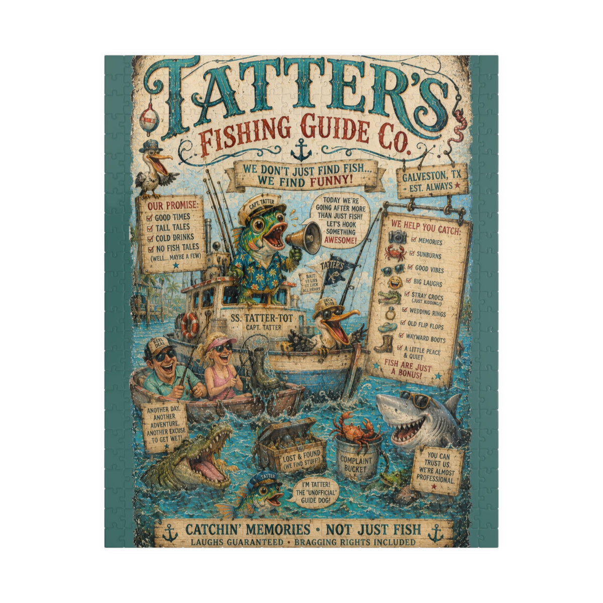 Tatter's Fishing Guide Co. Jigsaw Puzzle