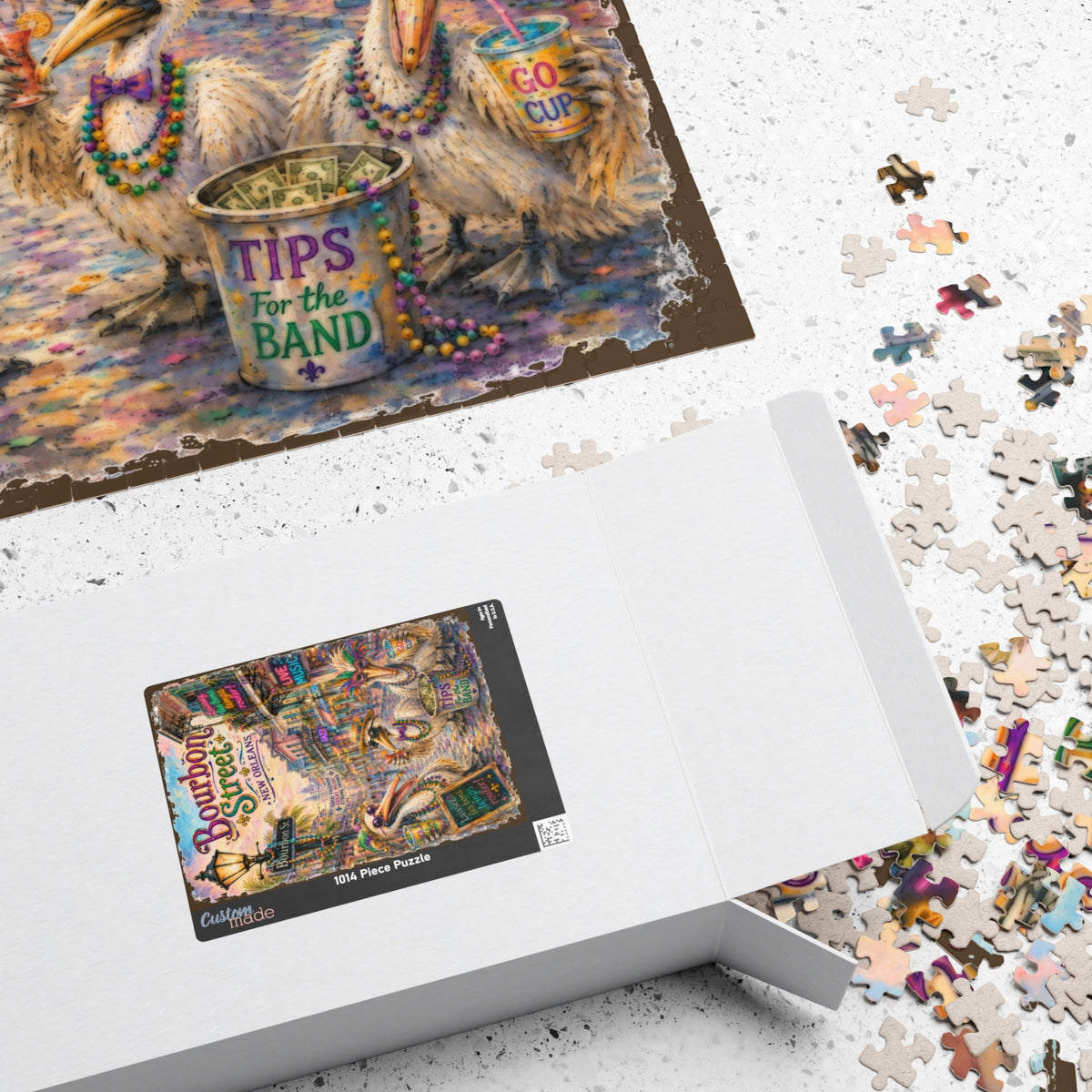 Bourbon Street New Orleans jigsaw puzzle, alternate view 4