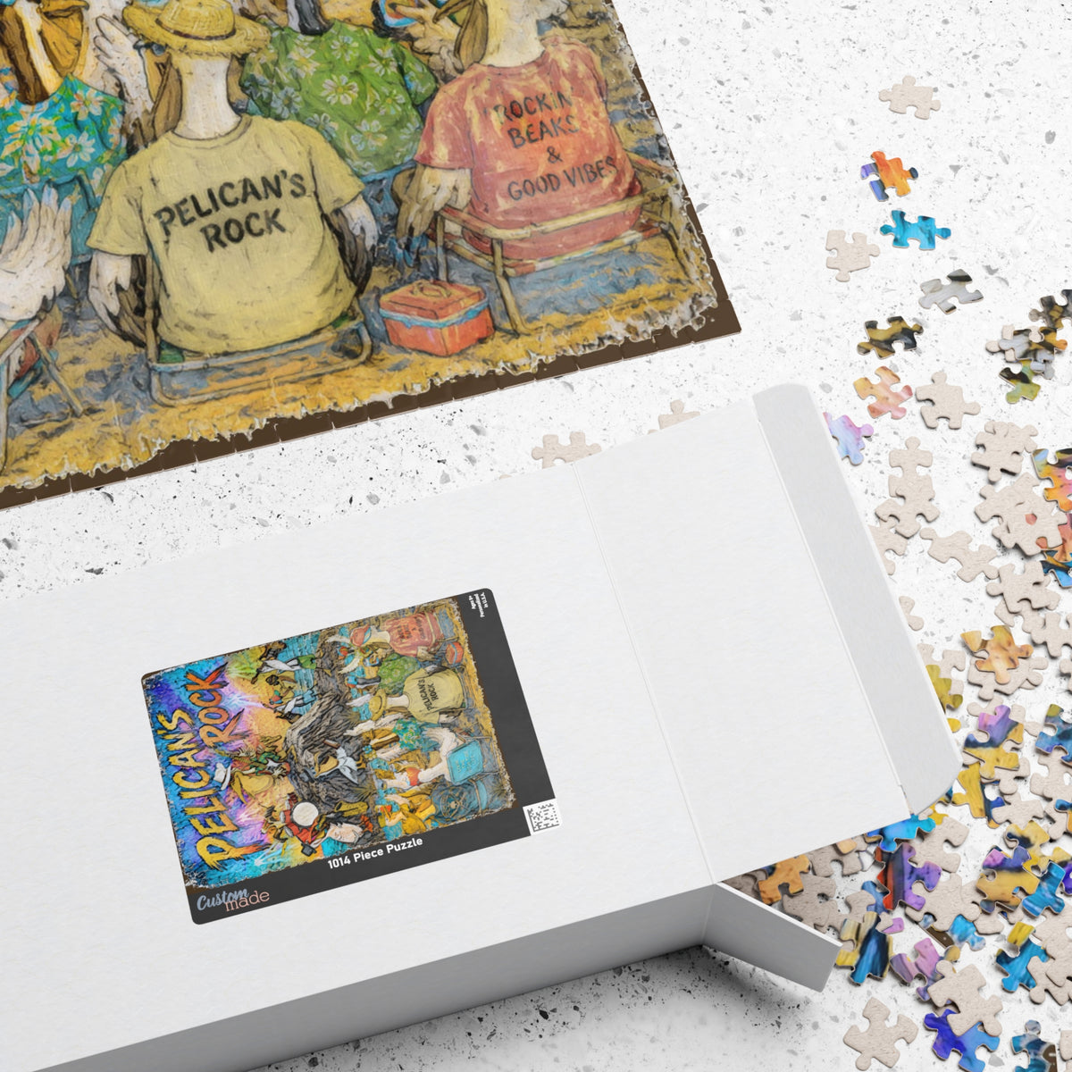 Pelican's Rock jigsaw puzzle, alternate view 4