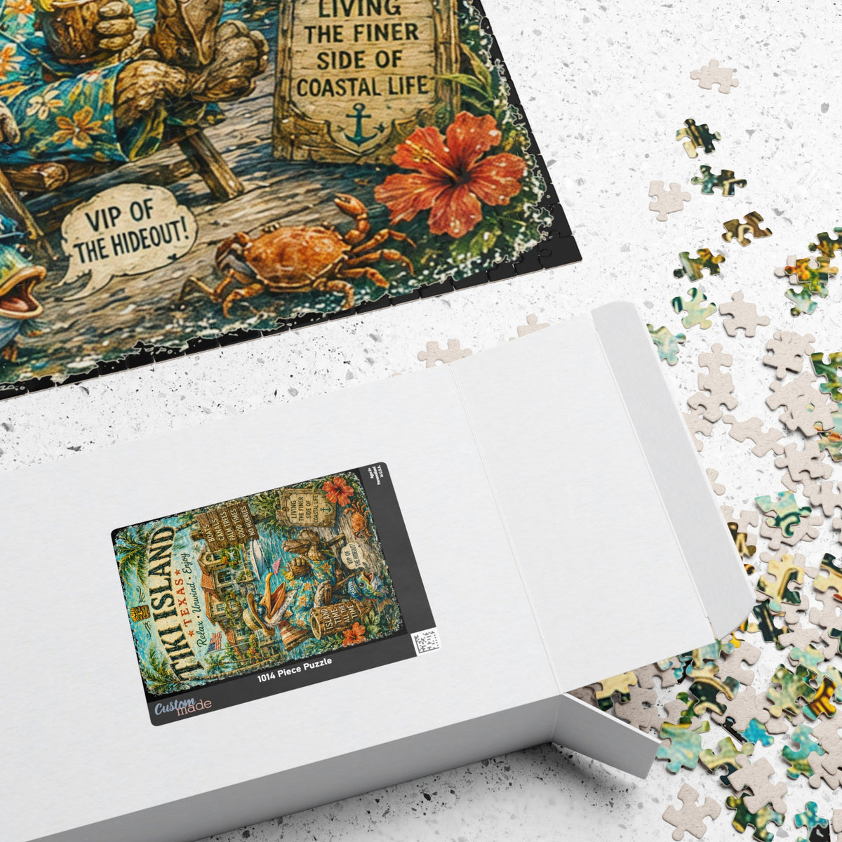 Tiki Island Texas Jigsaw Puzzle