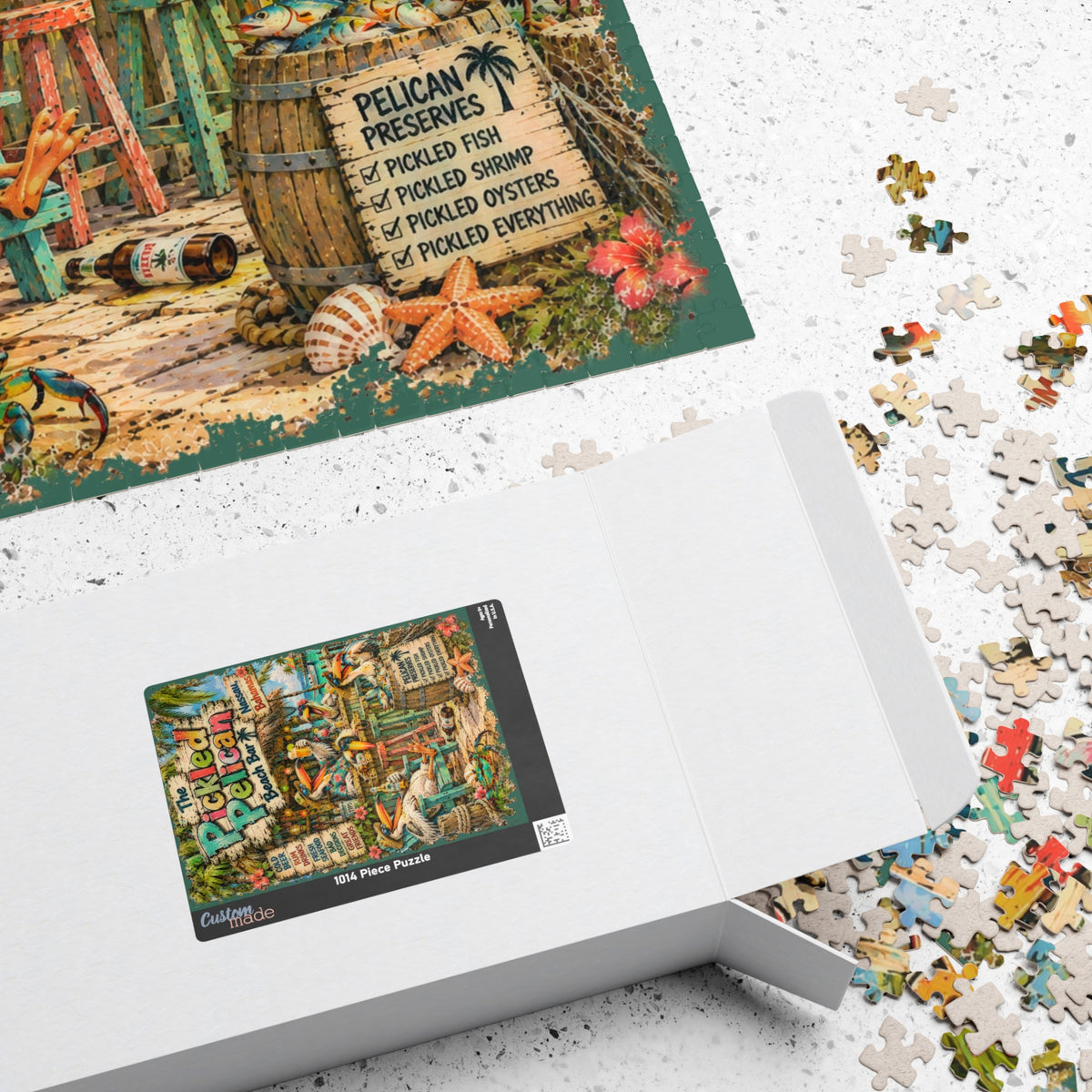 The Pickled Pelican Beach Bar Jigsaw Puzzle