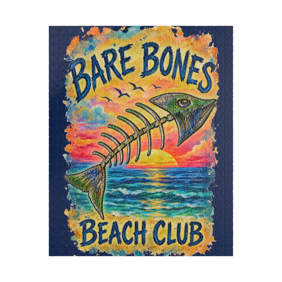 Bare Bones Beach Club jigsaw puzzle, alternate view 1