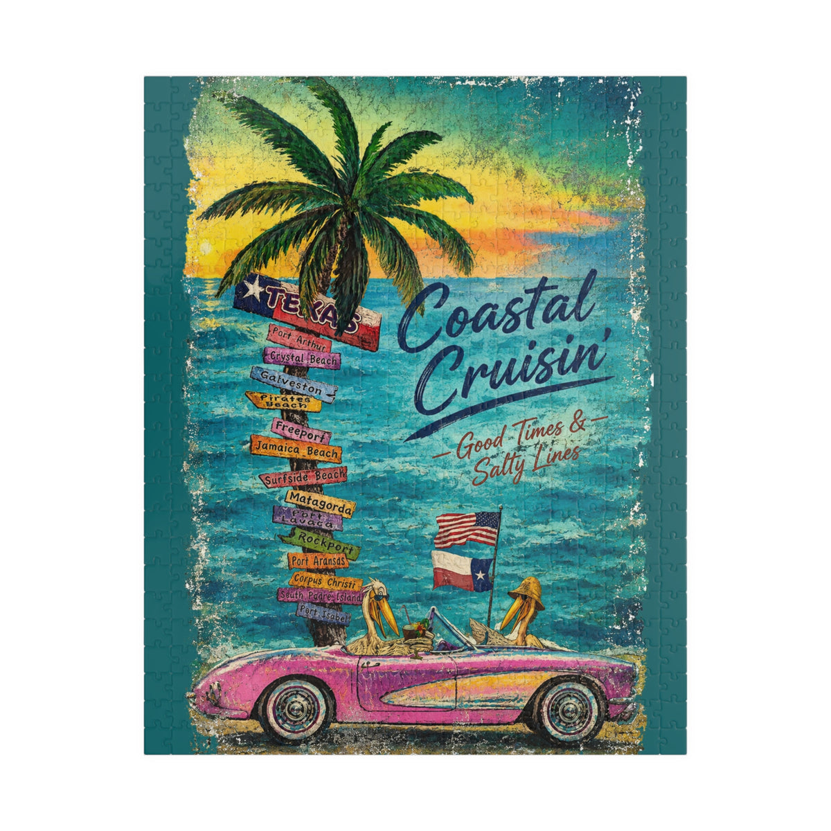 Coastal Cruisin' jigsaw puzzle, alternate view 1