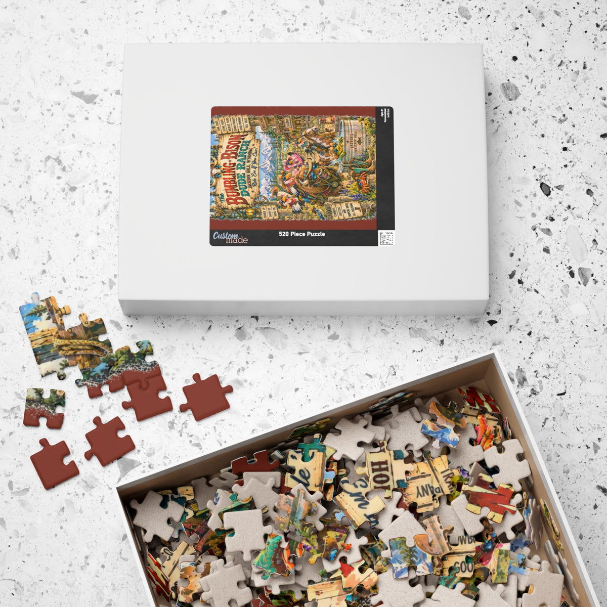 The Bumbling Bison Dude Ranch Jigsaw Puzzle