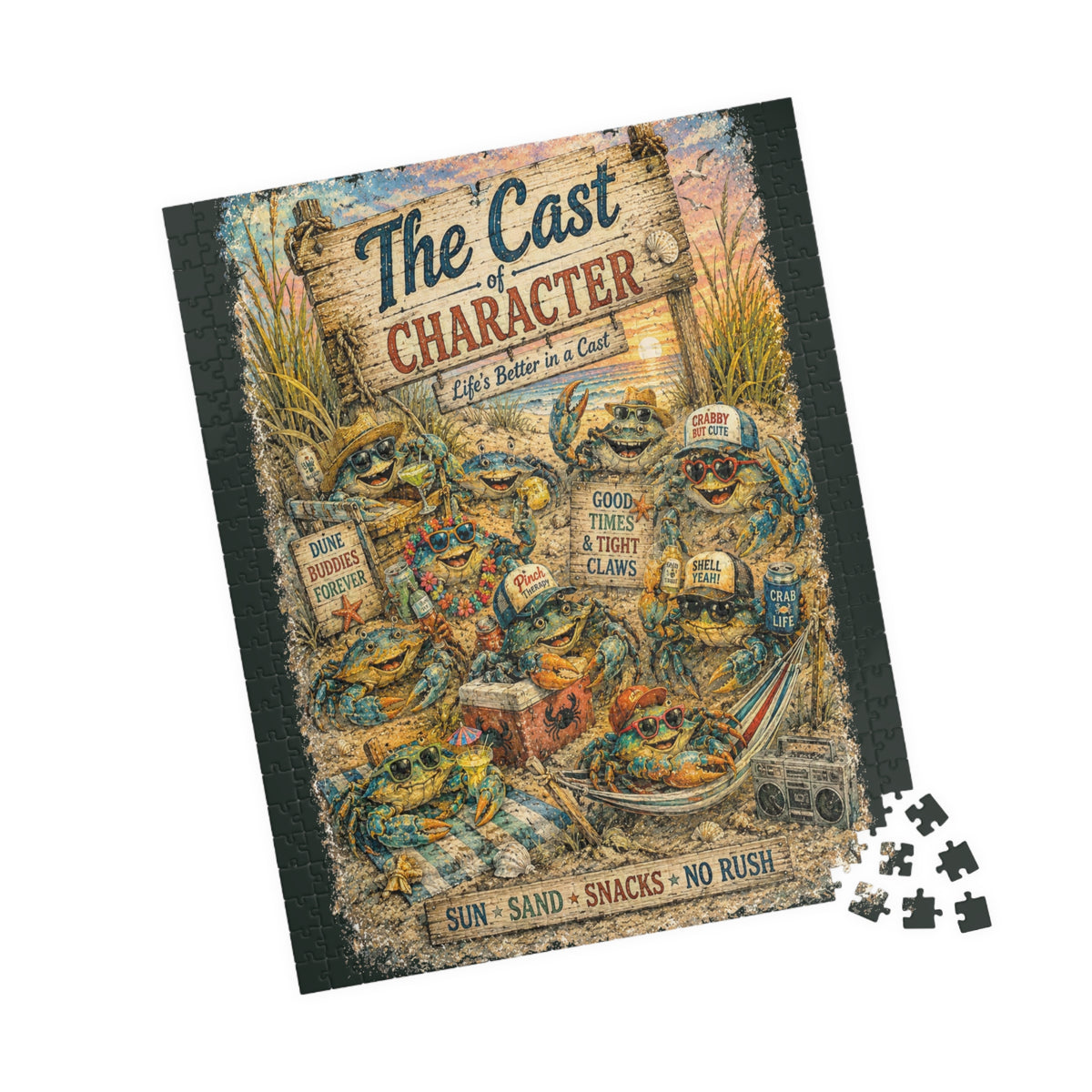 The Cast of Character jigsaw puzzle, alternate view 6