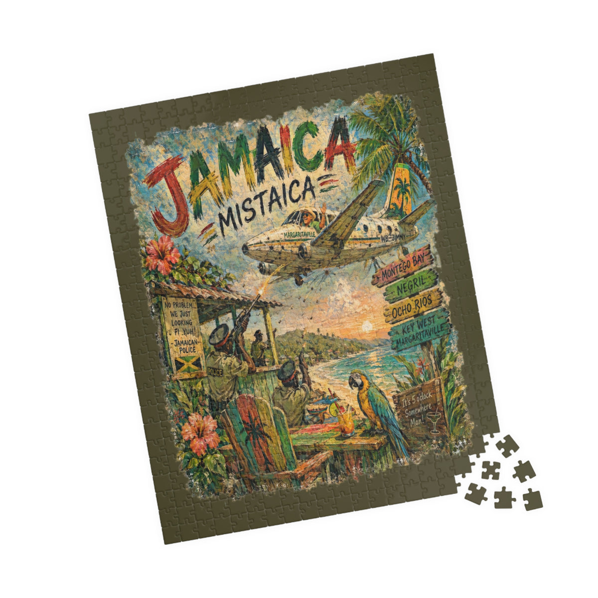 Jamaica Mistaica jigsaw puzzle, alternate view 6