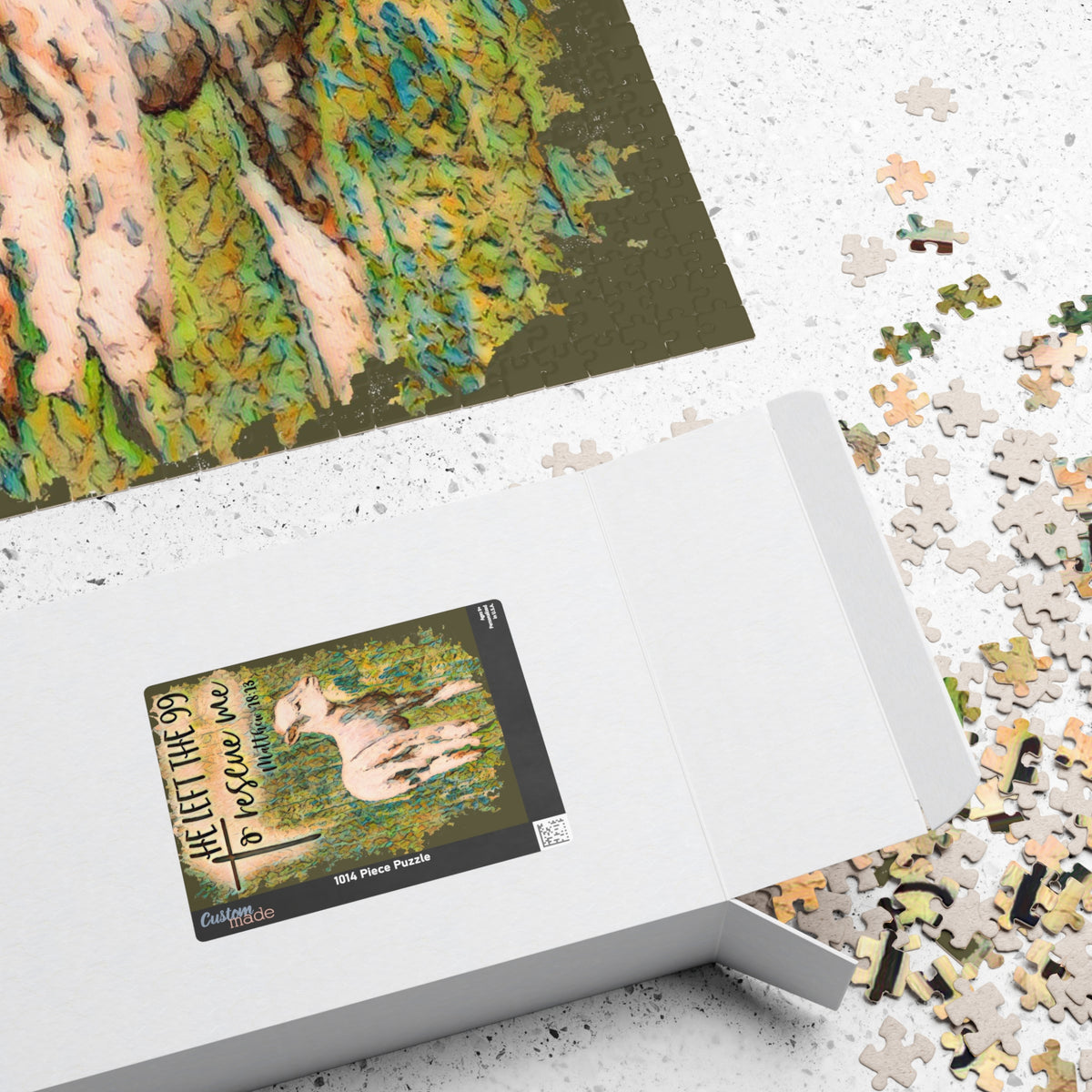 He Left the 99 jigsaw puzzle, alternate view 4