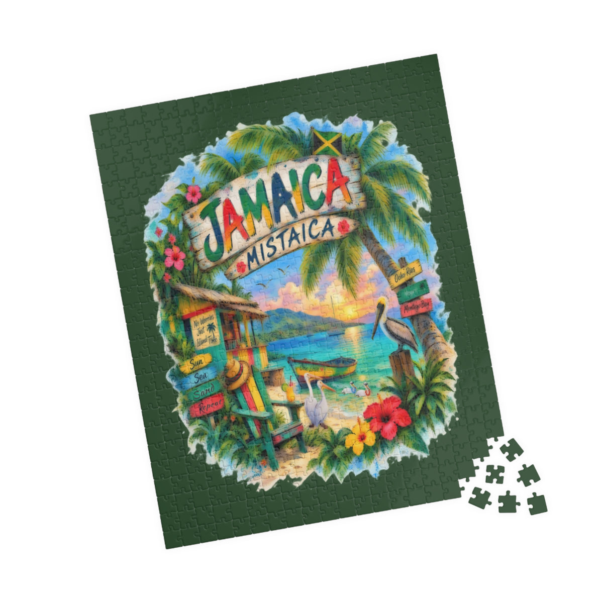 Jamaica Mistaica - Island Escape jigsaw puzzle, alternate view 6