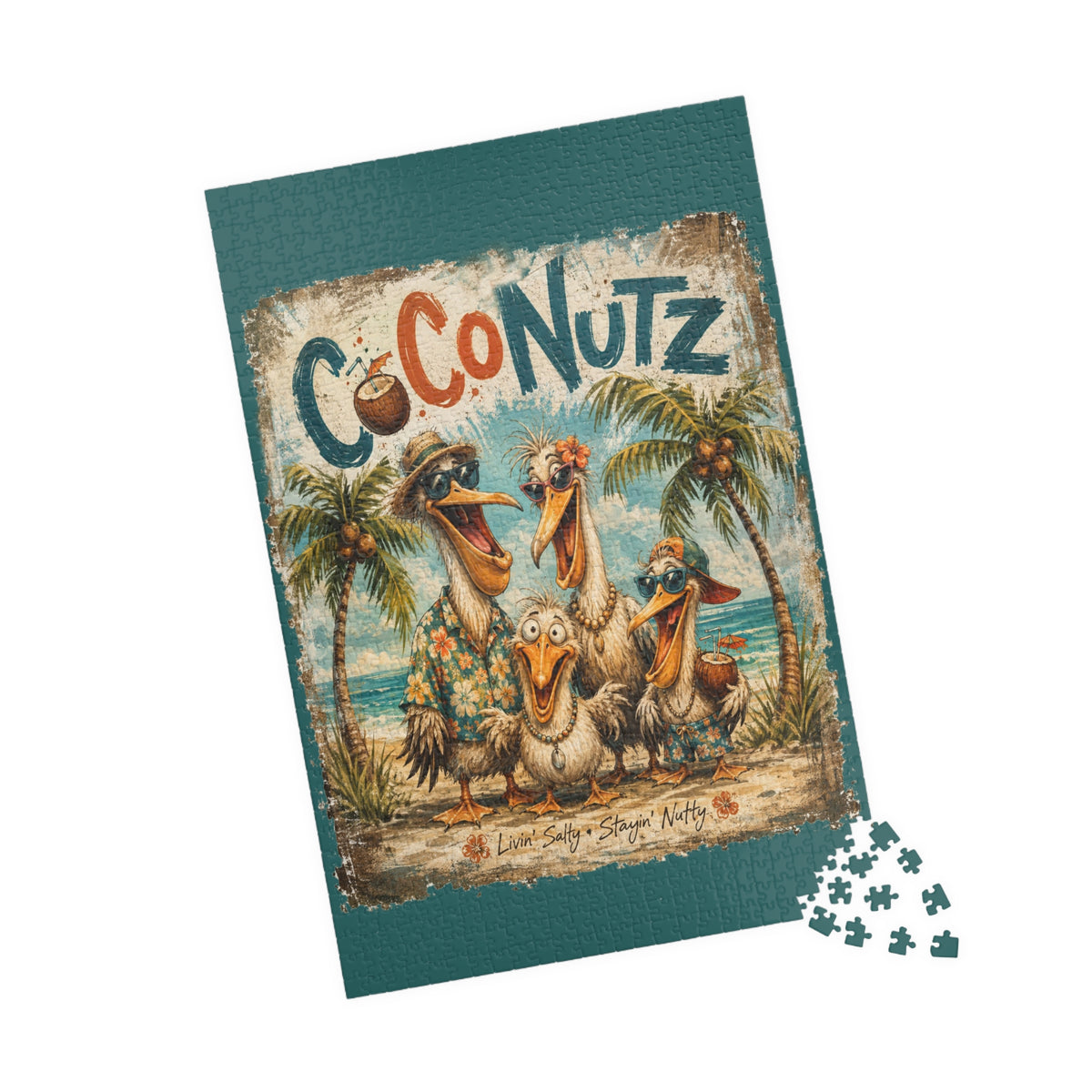 CoCoNutz Livin' Salty Stayin' Nutty Jigsaw Puzzle
