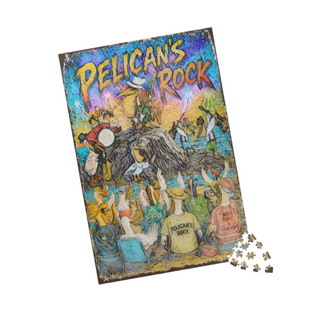 Pelican's Rock jigsaw puzzle, alternate view 3