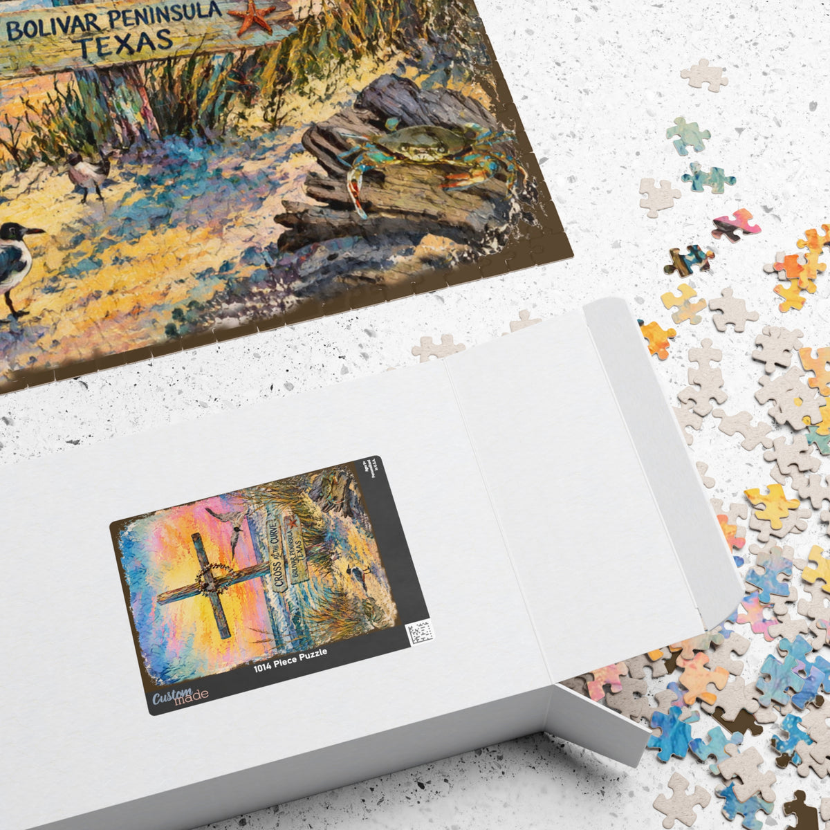 Cross at the Curve jigsaw puzzle, alternate view 4