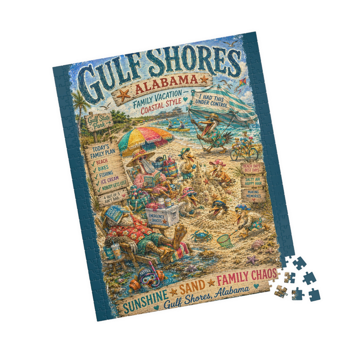 Gulf Shores Alabama jigsaw puzzle, alternate view 6