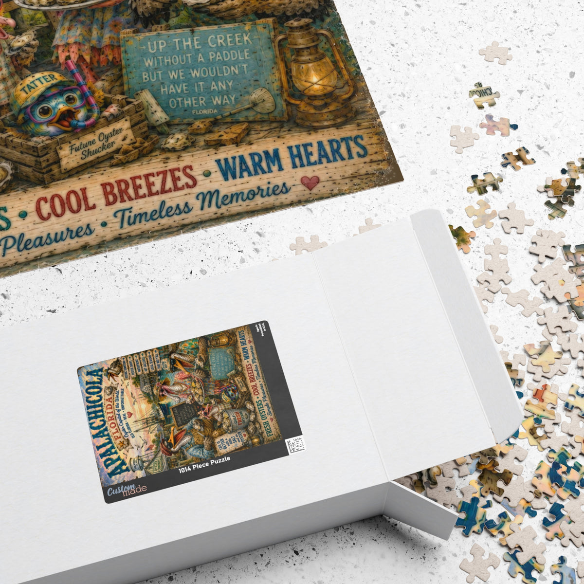 Apalachicola Florida Jigsaw Puzzle