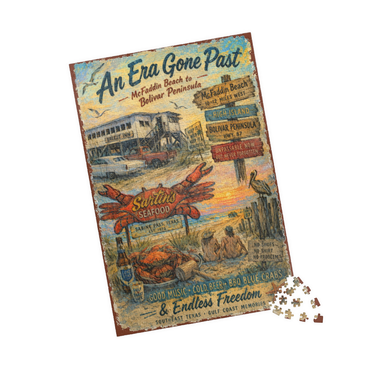 An Era Gone Past jigsaw puzzle, alternate view 3
