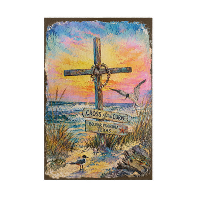 Cross at the Curve jigsaw puzzle – original artwork by The Glass Tattoo Company