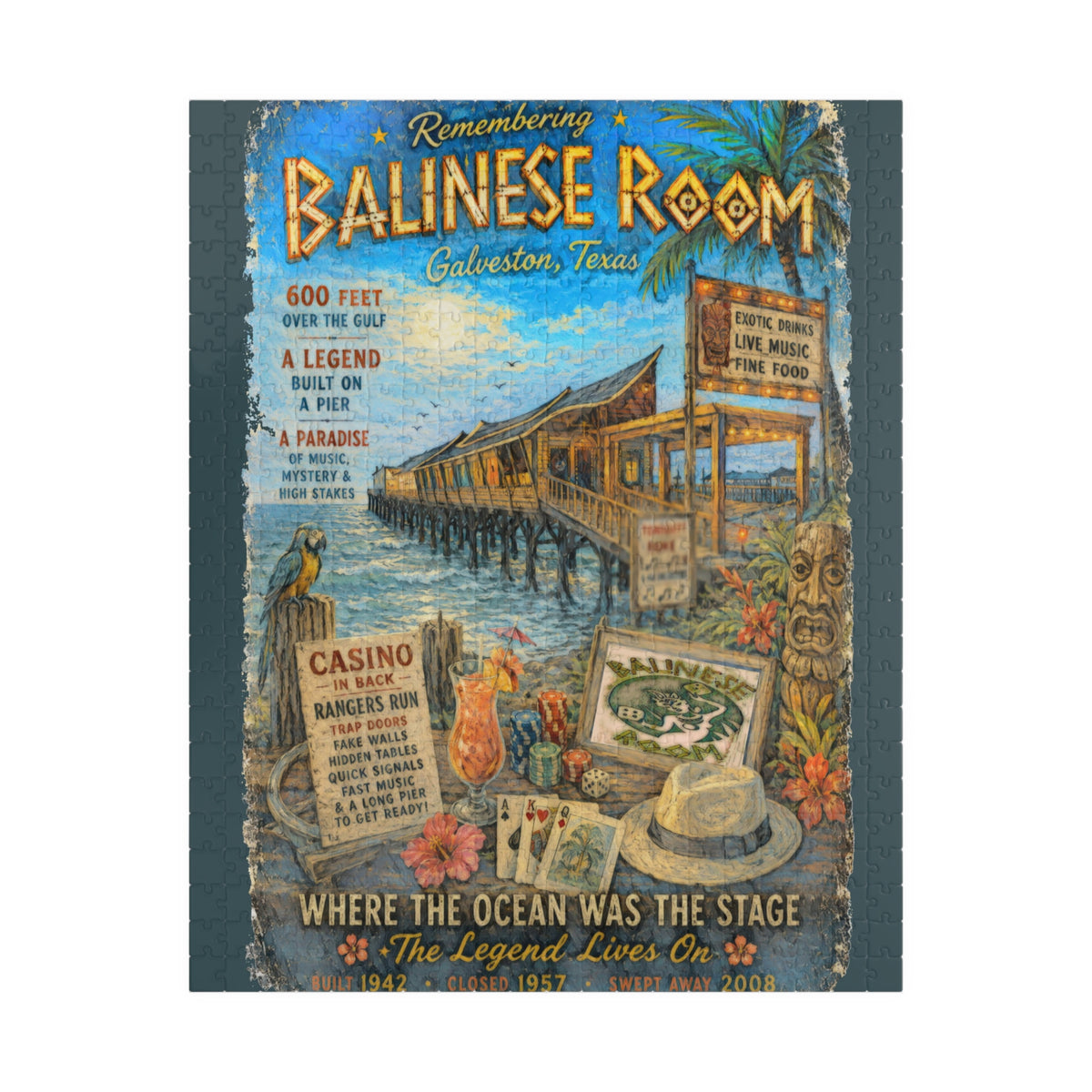 Remembering the Balinese Room jigsaw puzzle, alternate view 1