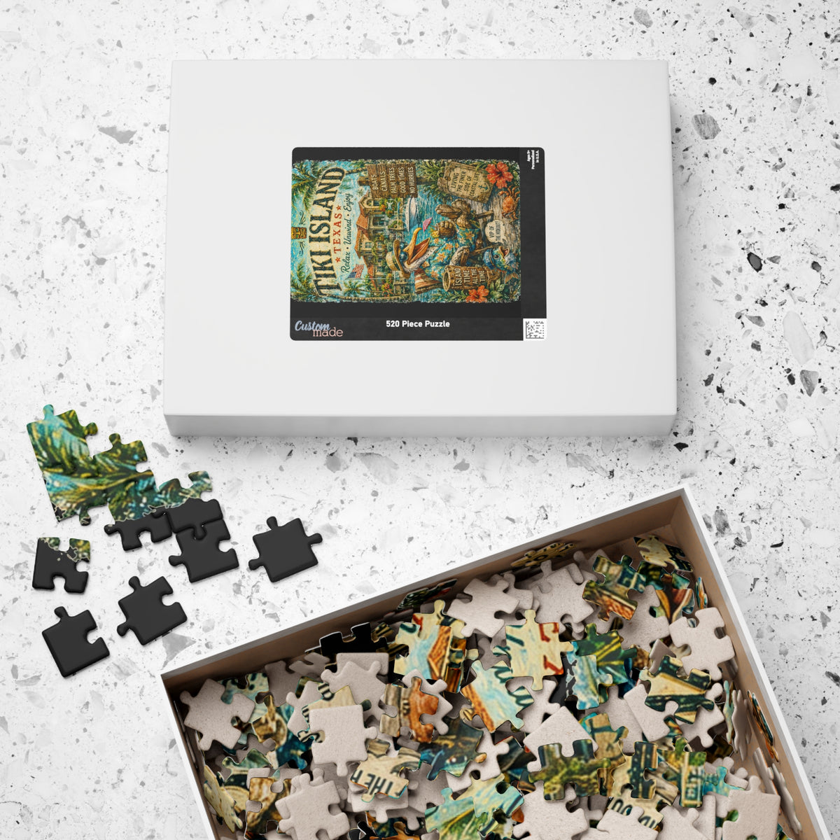 Tiki Island Texas Jigsaw Puzzle