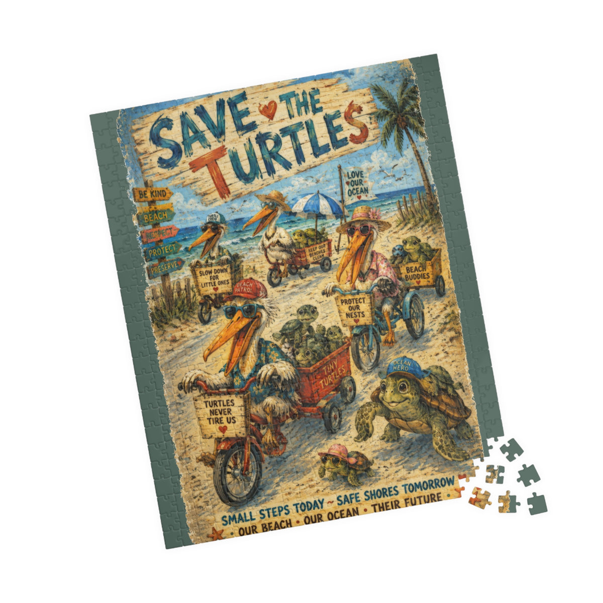 Save the Turtles jigsaw puzzle, alternate view 6