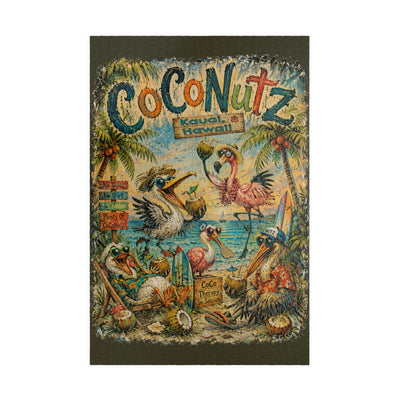 CoCoNutz – Kauai, Hawaii jigsaw puzzle – original artwork by The Glass Tattoo Company