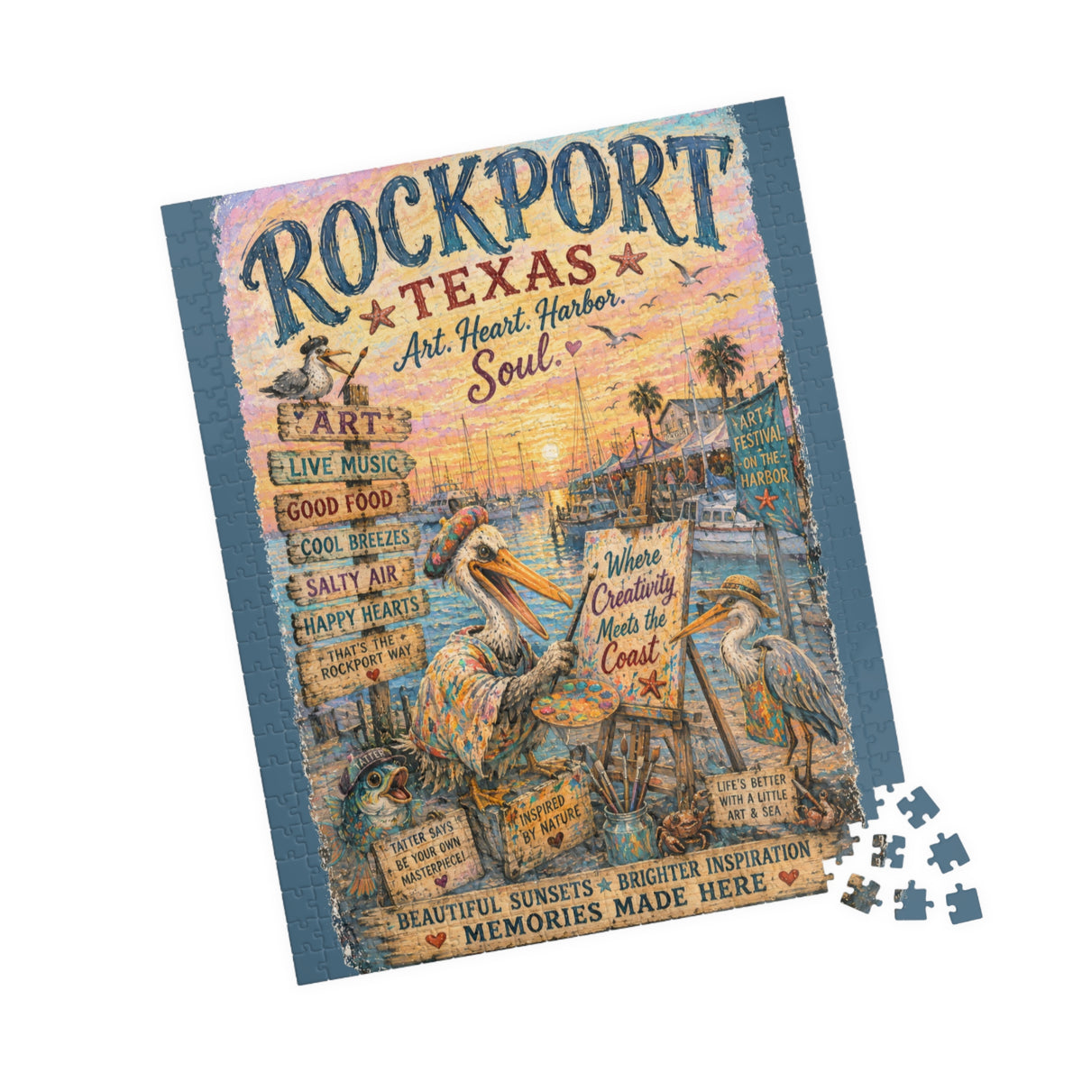 Rockport Texas jigsaw puzzle, alternate view 6