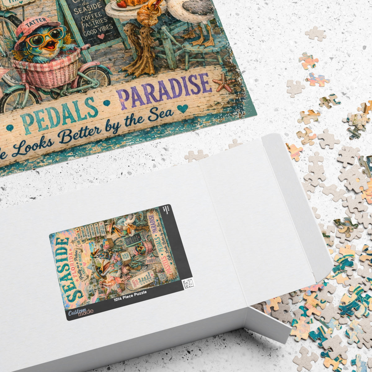Seaside Florida jigsaw puzzle, alternate view 4