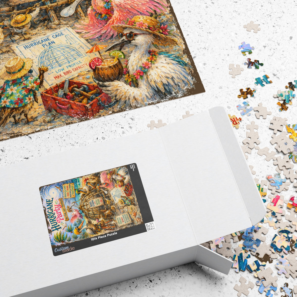 Hurricane Party jigsaw puzzle, alternate view 4