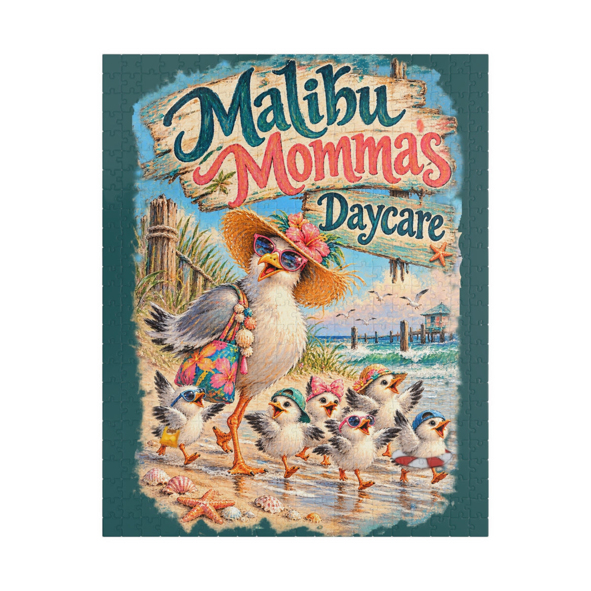 Malibu Mommas Daycare Jigsaw Puzzle