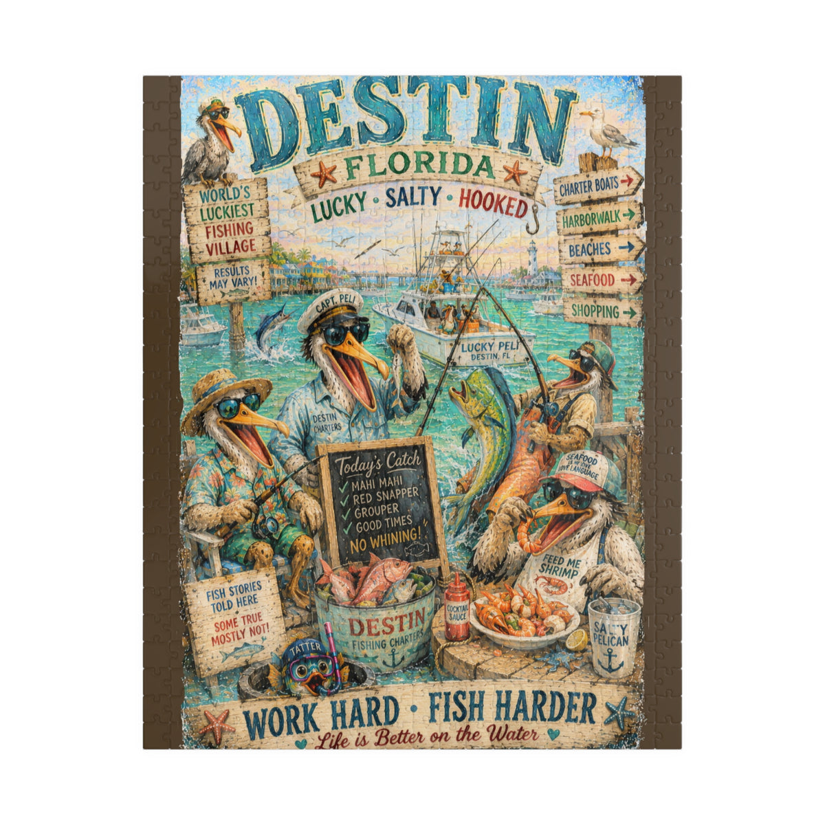 Destin Florida jigsaw puzzle, alternate view 1