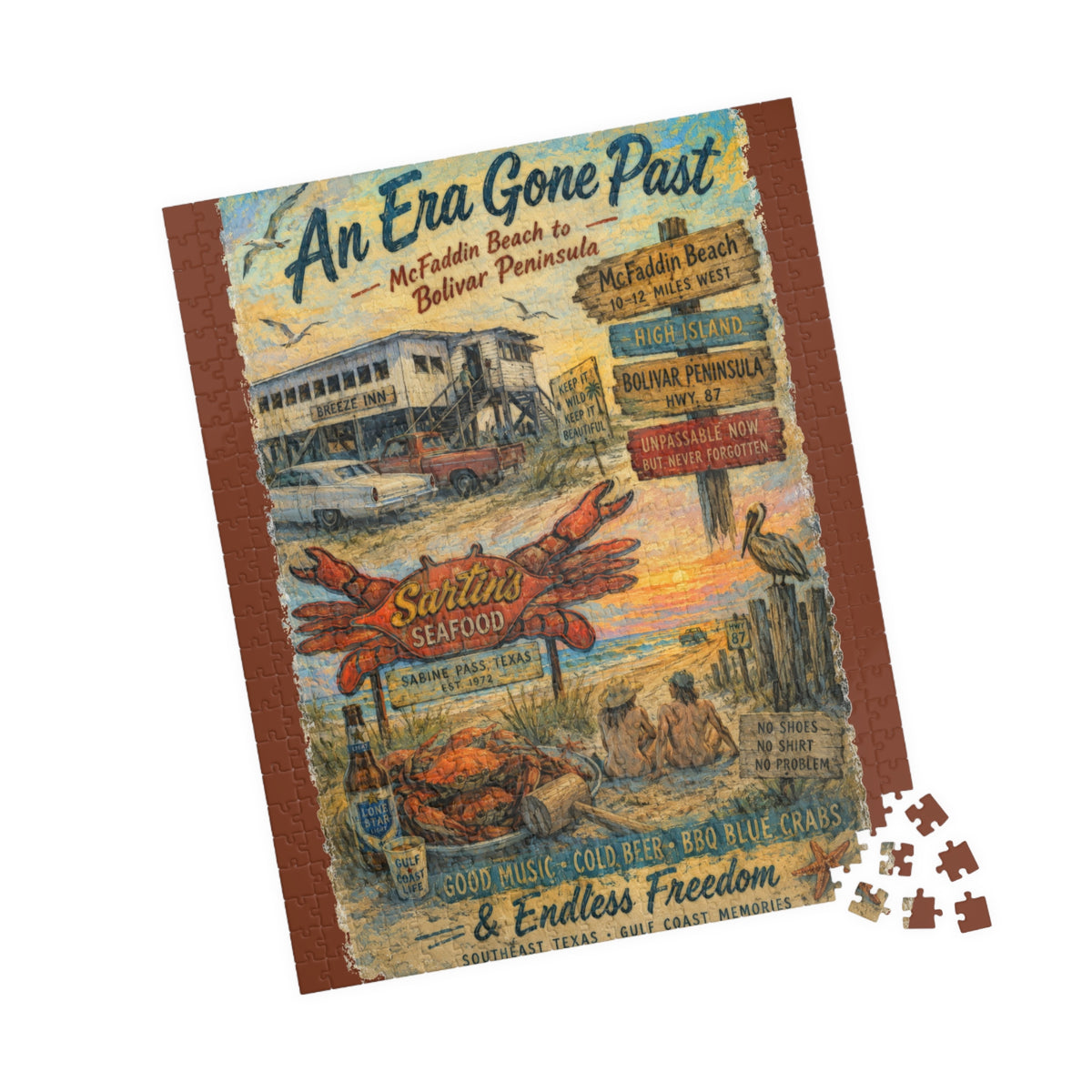 An Era Gone Past jigsaw puzzle, alternate view 6